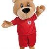 Soft Toy FC BAYERN Bear Berni with Football Jersey 80cm NICI GREEN