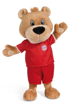 Soft Toy FC BAYERN Bear Berni with Football Jersey 80cm NICI GREEN