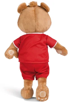 Soft Toy FC BAYERN Bear Berni with Football Jersey 35cm NICI GREEN