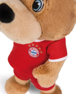 Soft Toy FC BAYERN Bear Berni with Football Jersey and Suction Cap NICI GREEN