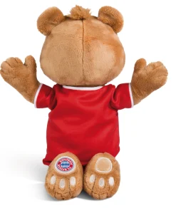 Soft Toy FC BAYERN Bear Berni with Football Jersey 35cm NICI GREEN