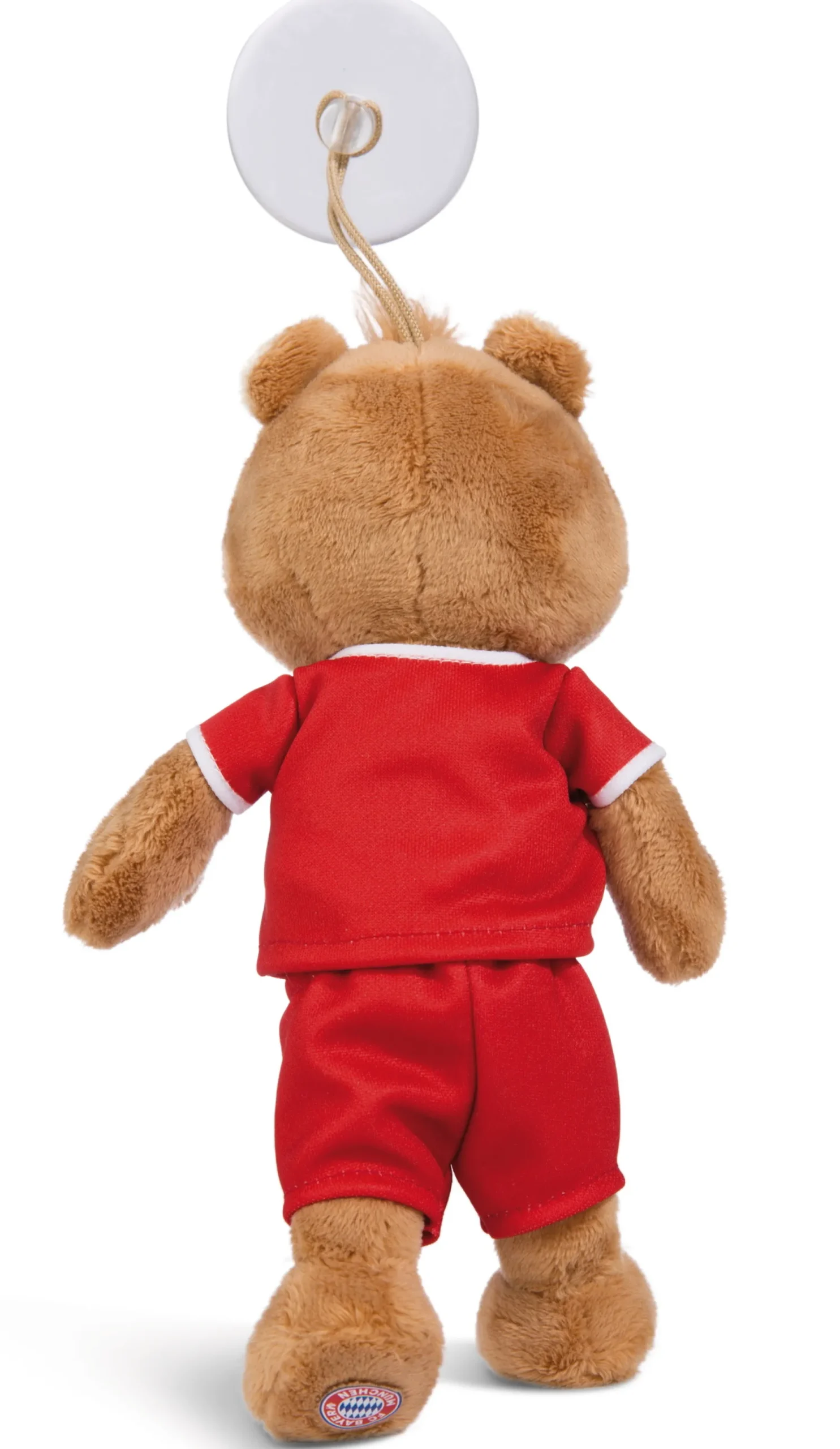 Soft Toy FC BAYERN Bear Berni with Football Jersey and Suction Cap NICI GREEN