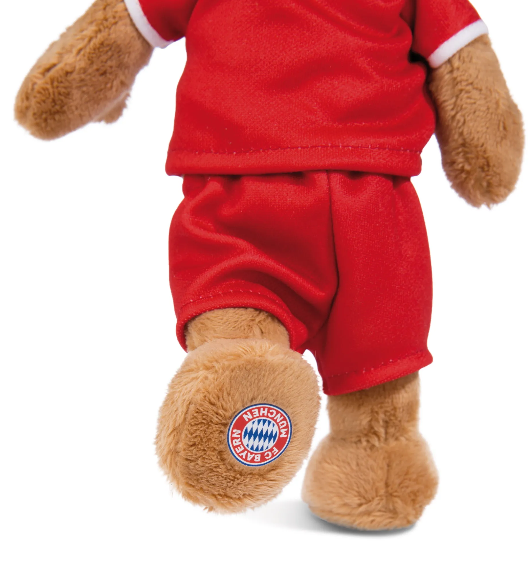 Soft Toy FC BAYERN Bear Berni with Football Jersey and Suction Cap NICI GREEN