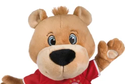 Soft Toy FC BAYERN Bear Berni with Football Jersey 35cm NICI GREEN