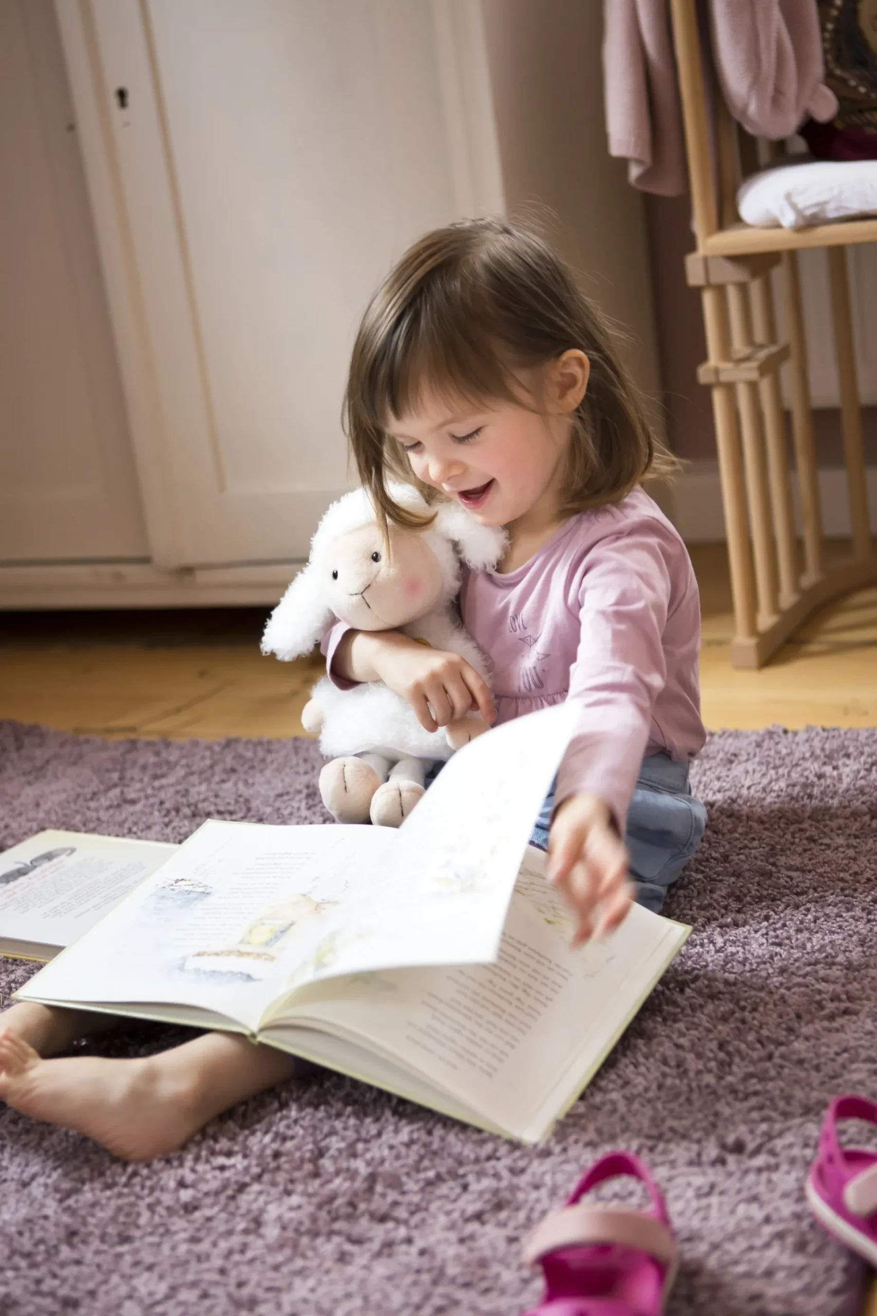 Soft Toy Guardian Angel Sheep La La Lammie