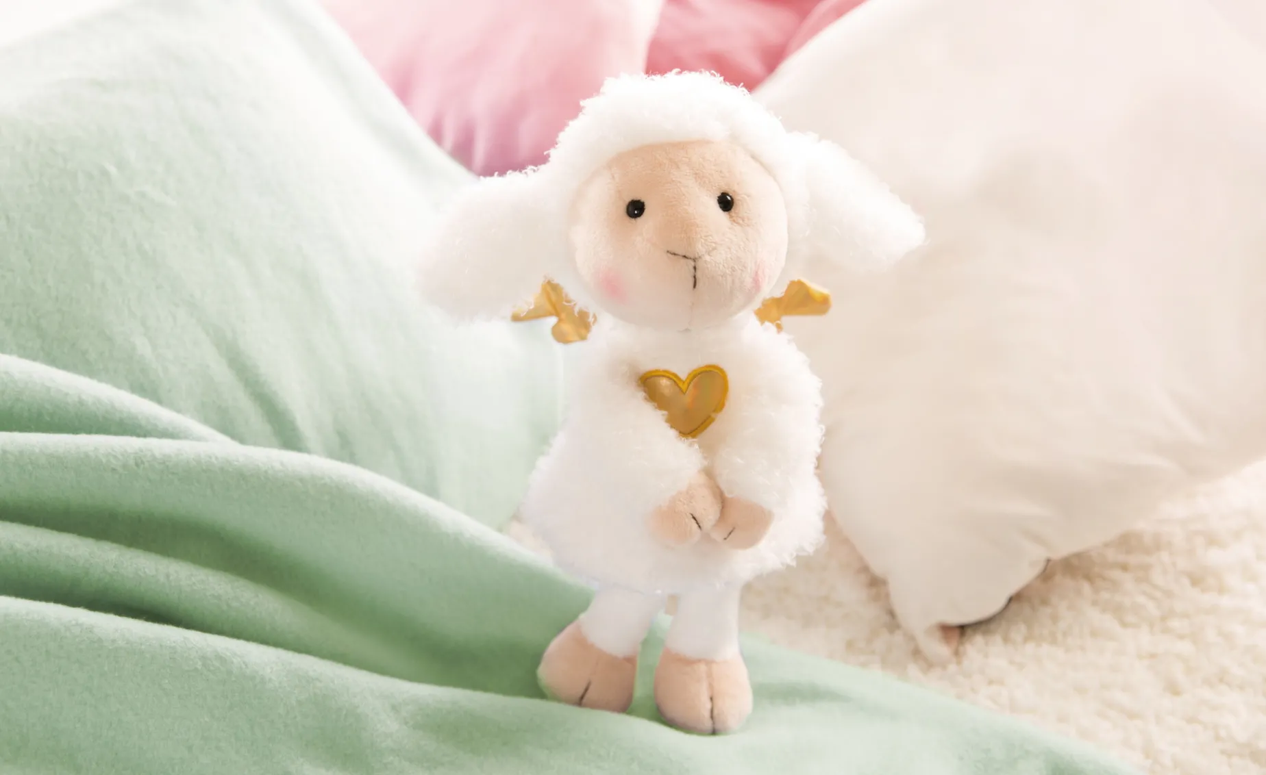 Soft Toy Guardian Angel Sheep La La Lammie