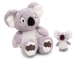 Soft Toy Koala Barry w/ kid NICI GREEN