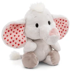 Soft Toy Love Elephant light grey NICI GREEN