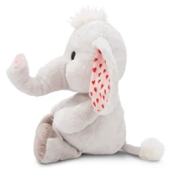 Soft Toy Love Elephant light grey NICI GREEN