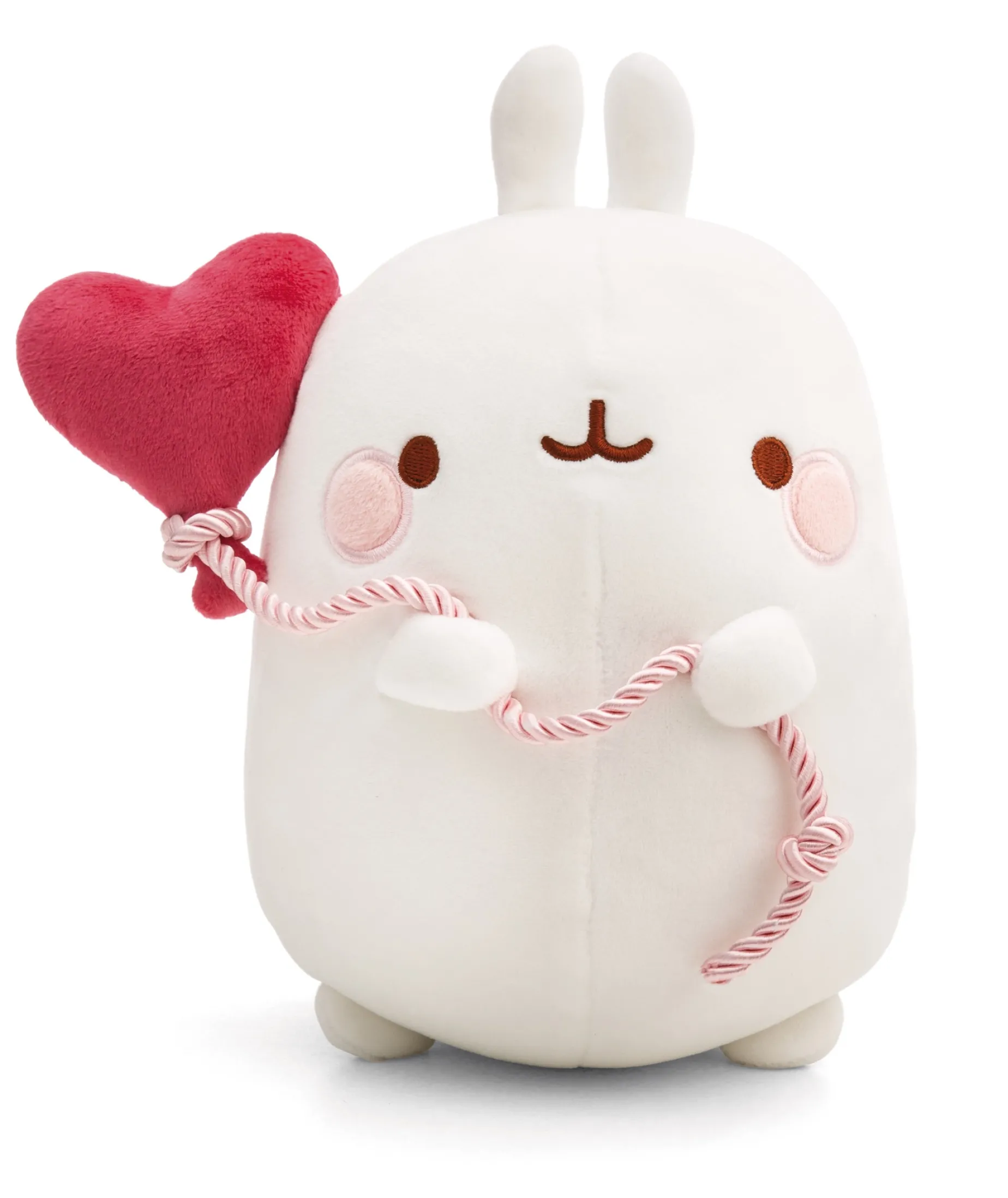 Soft Toy MOLANG 24cm with heart-shaped balloon in gift box