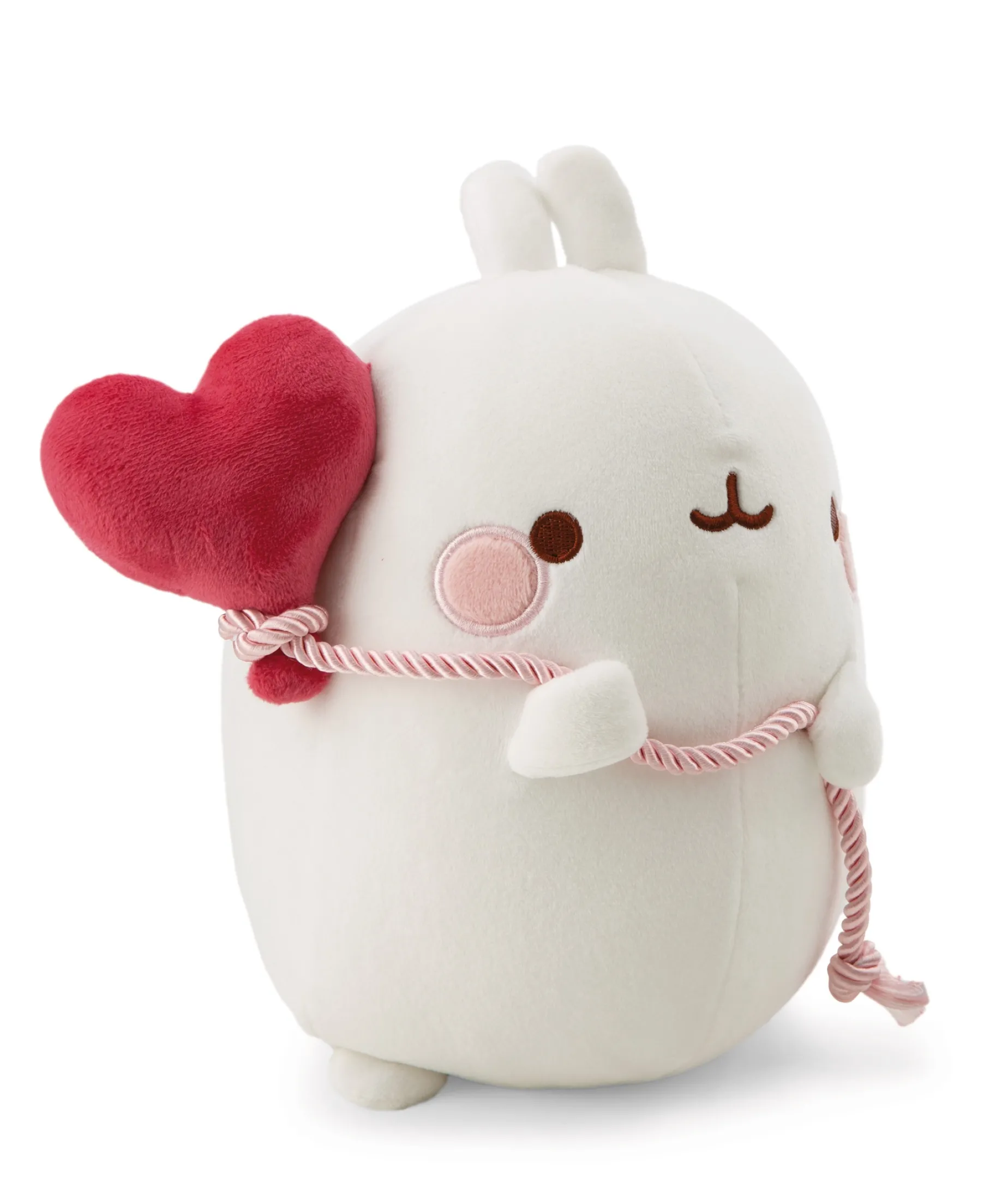 Soft Toy MOLANG 48cm with heart-shaped balloon