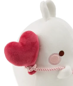 Soft Toy MOLANG 16cm with heart-shaped balloon in gift box