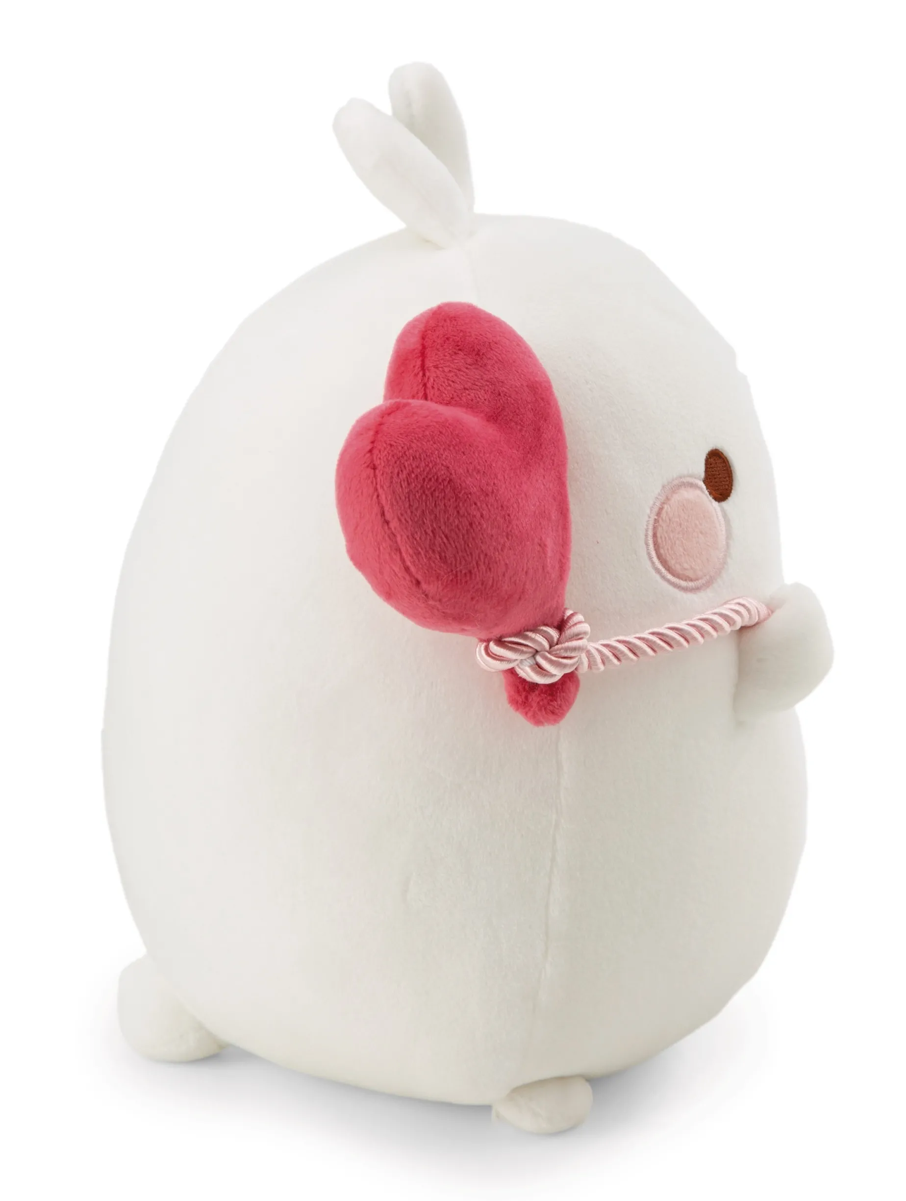 Soft Toy MOLANG 24cm with heart-shaped balloon in gift box