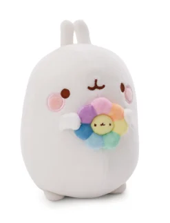 Soft Toy MOLANG 48cm with rainbow flower