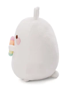 Soft Toy MOLANG 24cm with rainbow flower in gift box