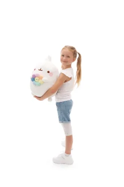 Soft Toy MOLANG 48cm with rainbow flower