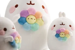 Soft Toy MOLANG 48cm with rainbow flower