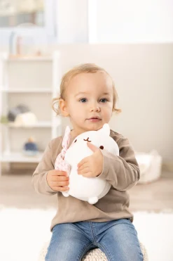 Soft toy MOLANG with comforter