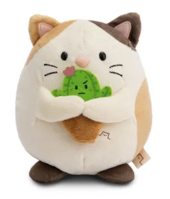 Soft toy mymochi Cat Angy 27cm with cactus