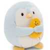 Soft toy mymochi Penguin Waddle 27cm with duck
