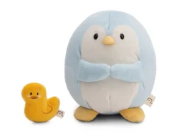 Soft toy mymochi Penguin Waddle 27cm with duck