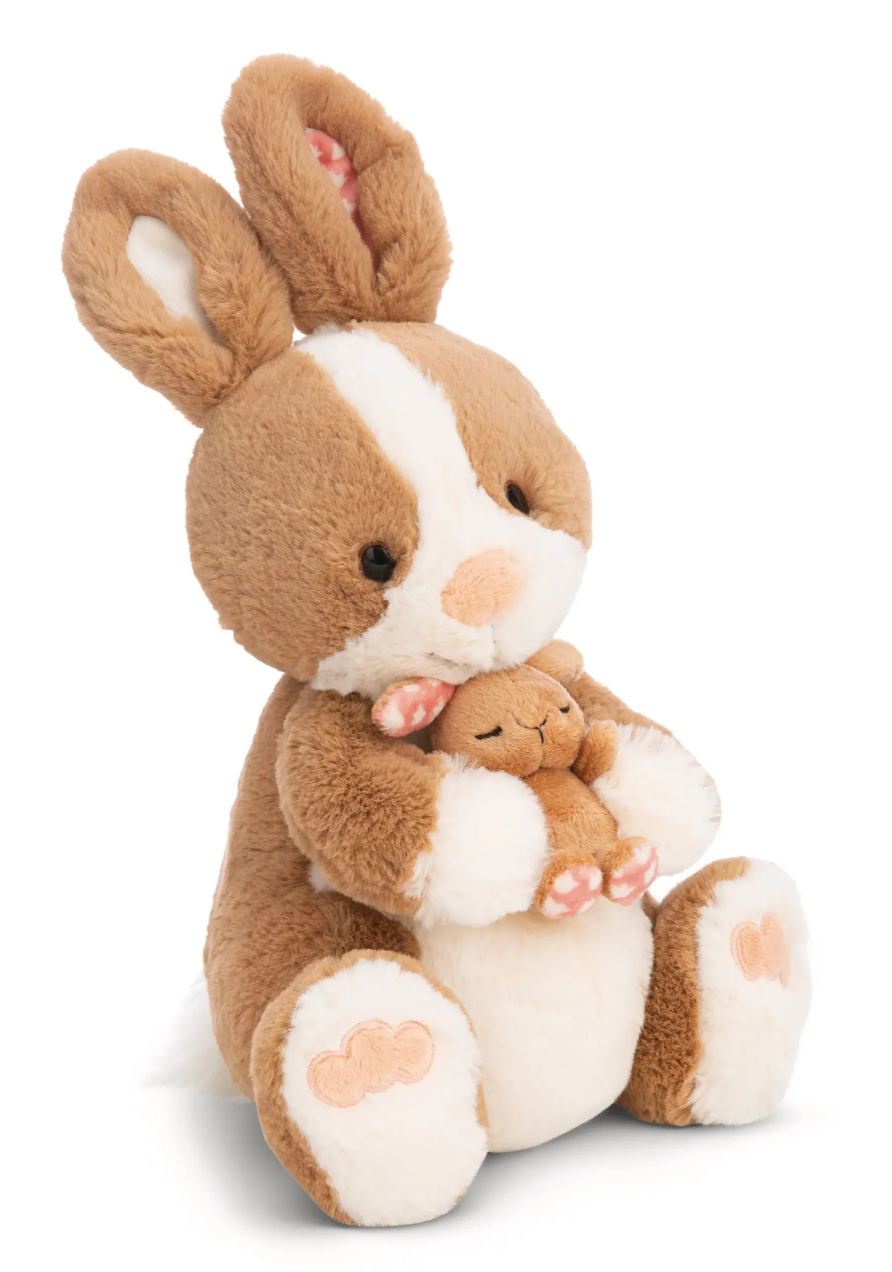 Soft Toy Rabbit Hopsala & child NICI GREEN