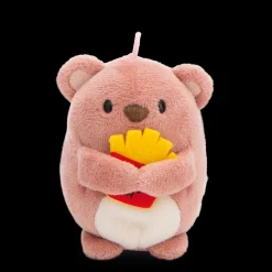 Soft toy Set mymochi Bear Nomo with french fries and bee costume