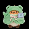Soft toy Set mymochi Fox Geeks with video game and frog costume