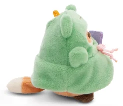 Soft toy Set mymochi Fox Geeks with video game and frog costume