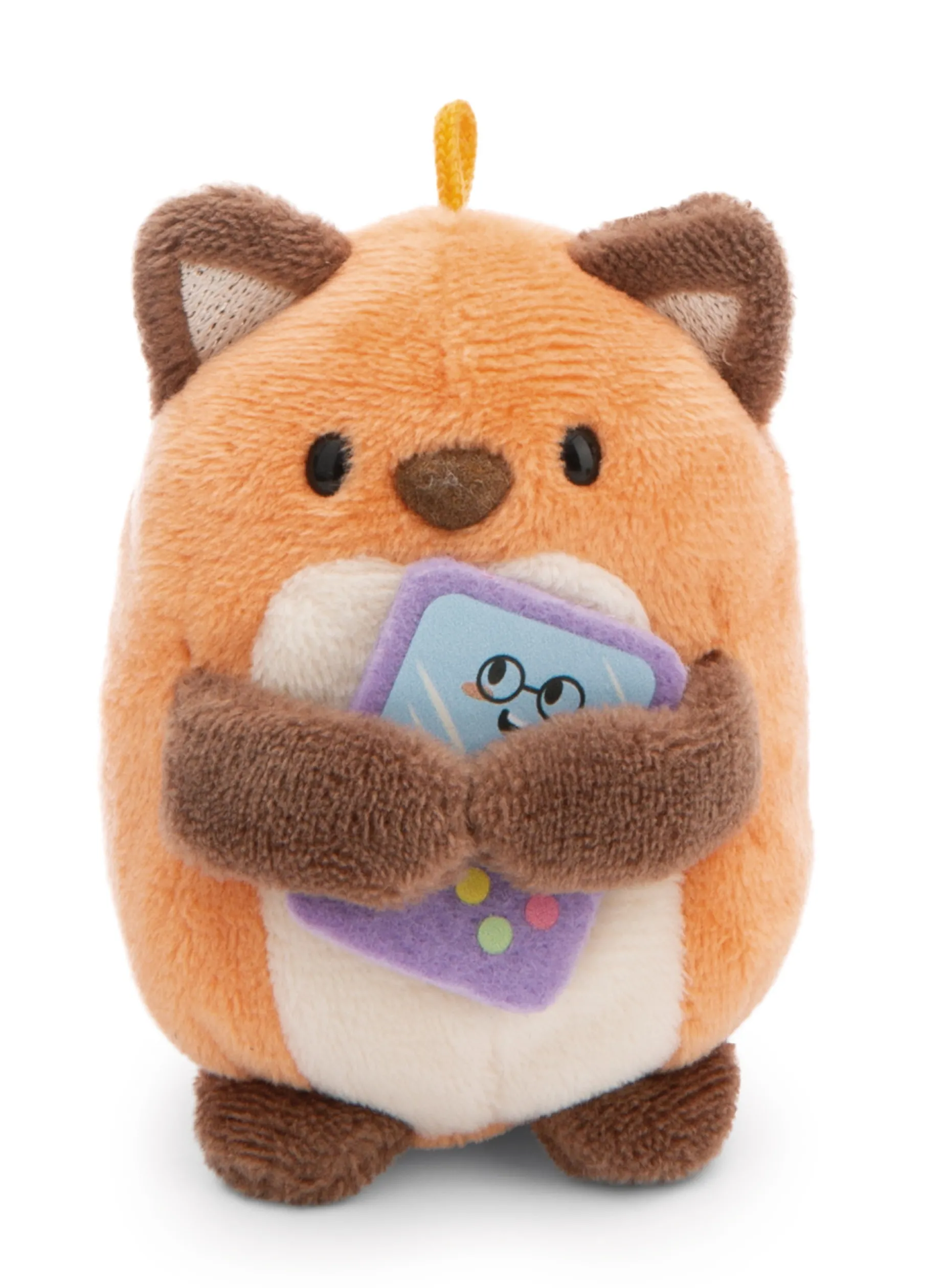 Soft toy Set mymochi Fox Geeks with video game and frog costume