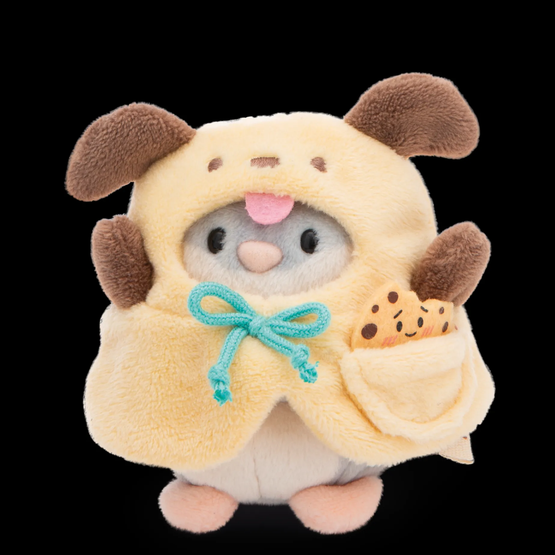 Soft toy Set mymochi Hamster Shai with cookie and dog costume