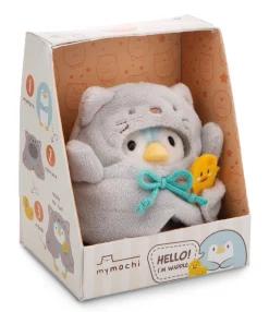 Soft toy Set mymochi Penguin Waddle with duck and cat costume