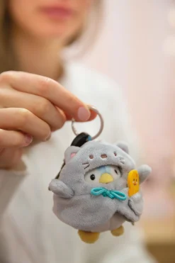 Soft toy Set mymochi Penguin Waddle with duck and cat costume