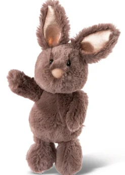 Soft toy Spring Rabbit dark brown