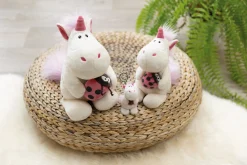Soft toy Unicorn Theodor with ladybird NICI GREEN