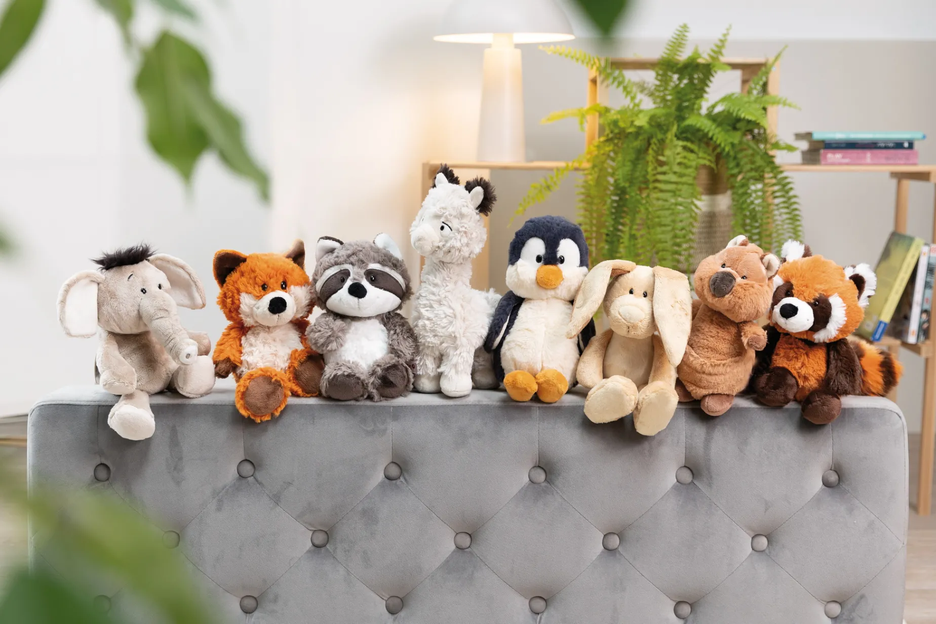 Standing Soft toy Alpaca Elli Paka NICI GREEN