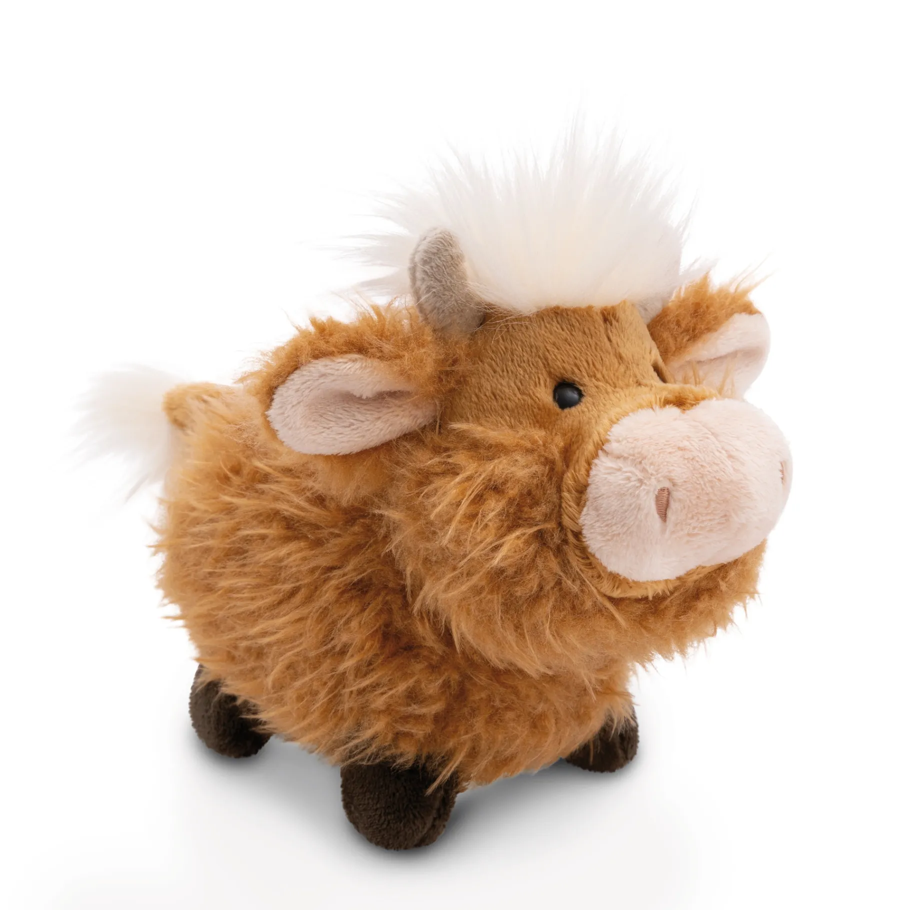 Standing Soft Toy Highland Cattle McMooray GREEN