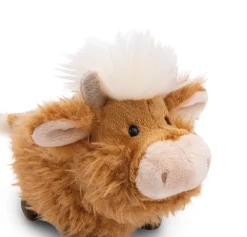 Standing Soft Toy Highland Cattle McMooray GREEN