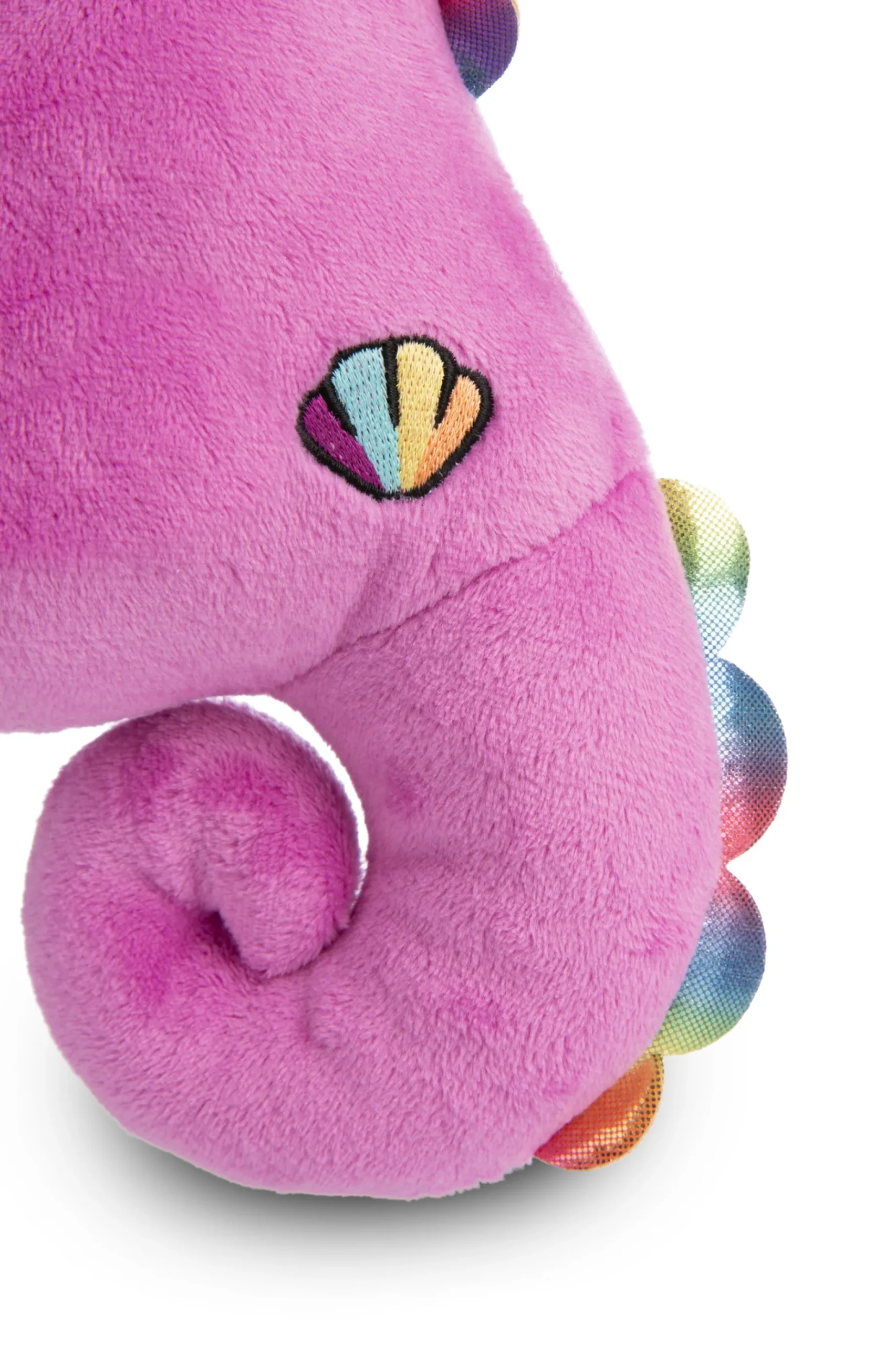 Standing Soft toy Seahorse Laguna Rainbow NICI GREEN